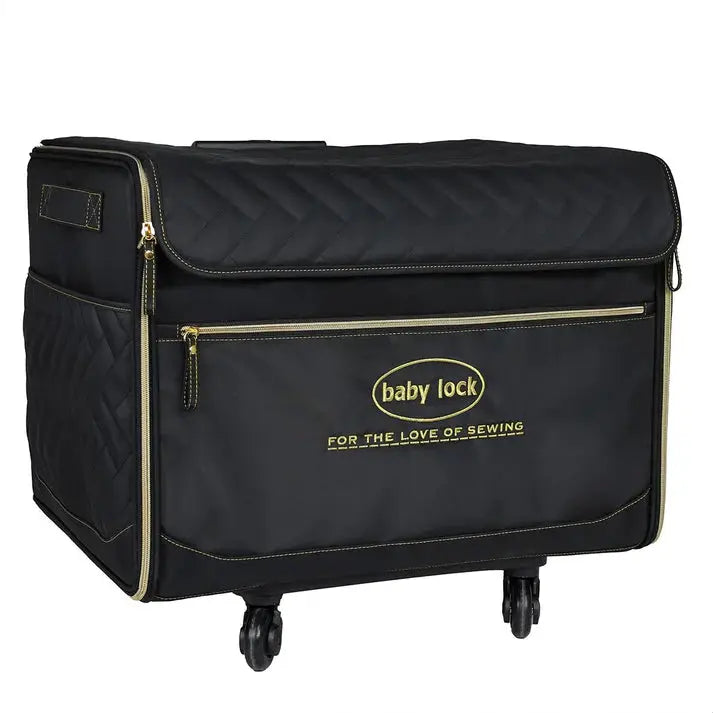 (BLSTF2-LGQLT) BABY LOCK BLACK /GOLD QUILTED SERGER TROLLEY - LARGE