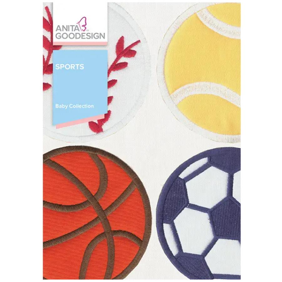 Anita Goodesign Baby Sports (35 Designs) - Sewingmachinesplus.com