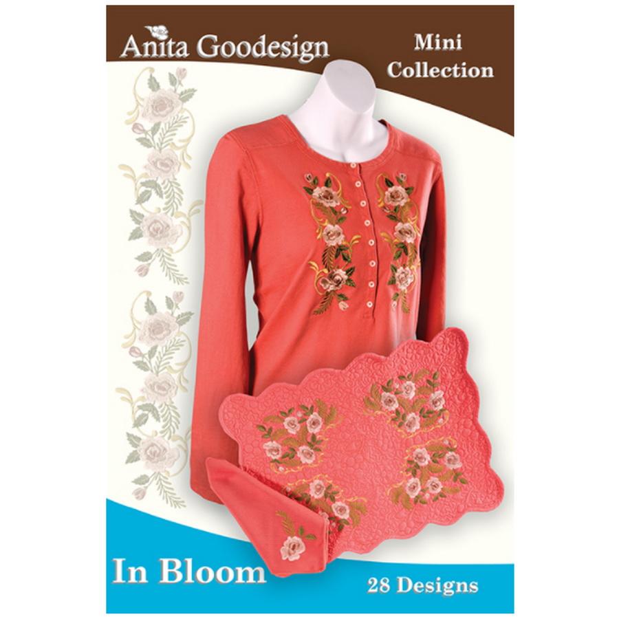 Anita Goodesign In Bloom (28 Designs) - Sewingmachinesplus.com