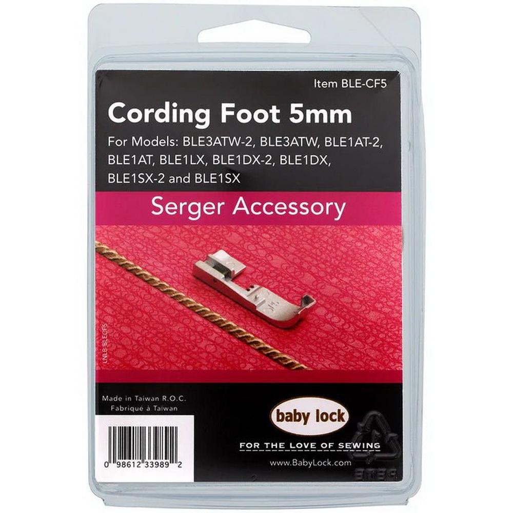 5mm Serger Cording Foot
