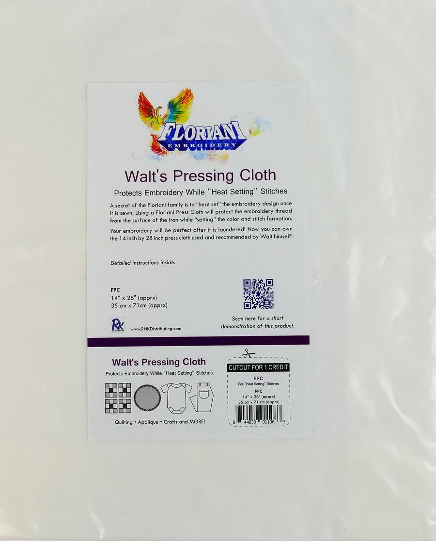 Floriani Pressing Cloth, 14in x 28in