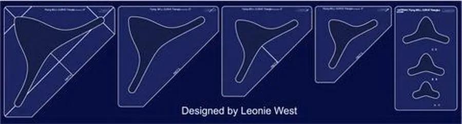 Sew Steady - Flying Bell Curve Templates - Sewingmachinesplus.com