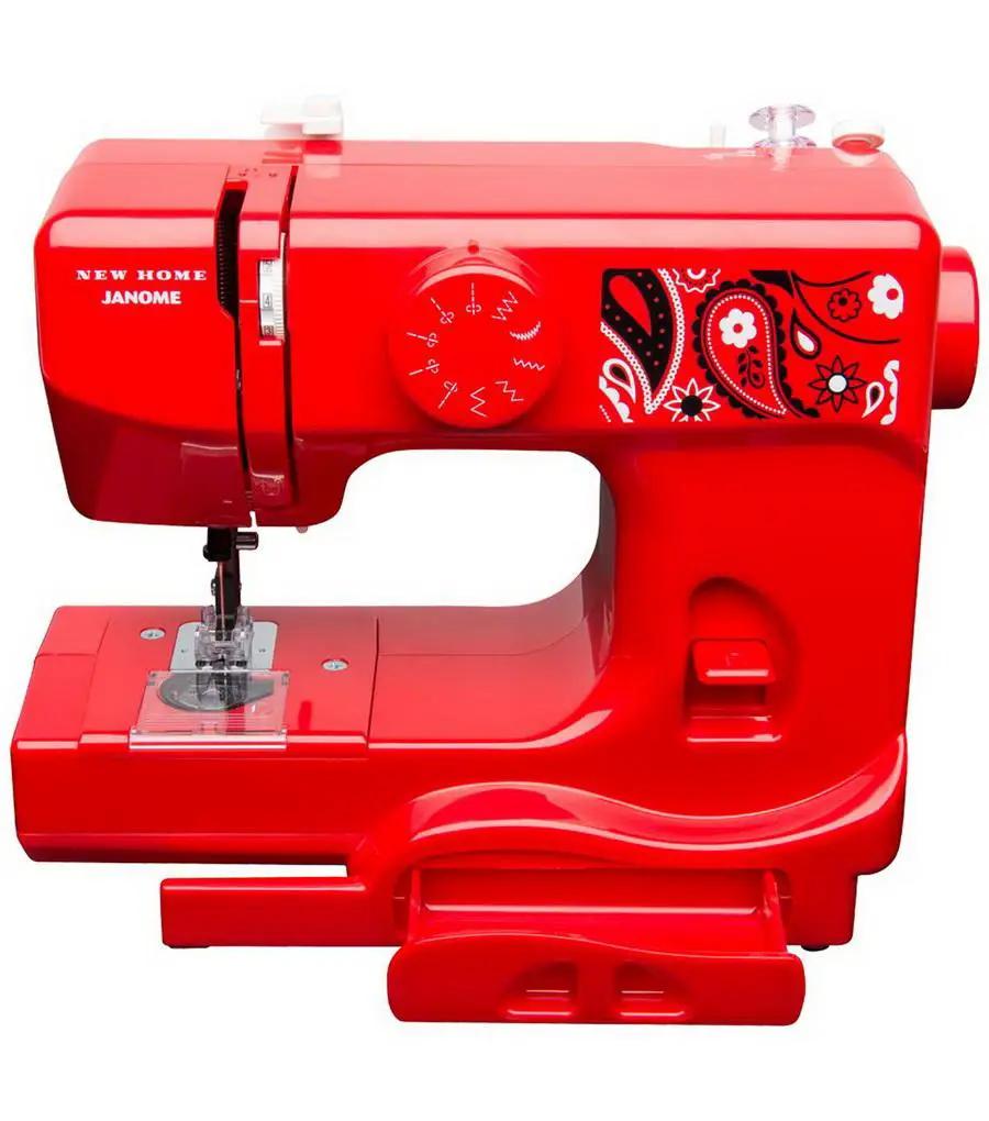 Janome Derby Line portable sewing machine in bandana blush color
