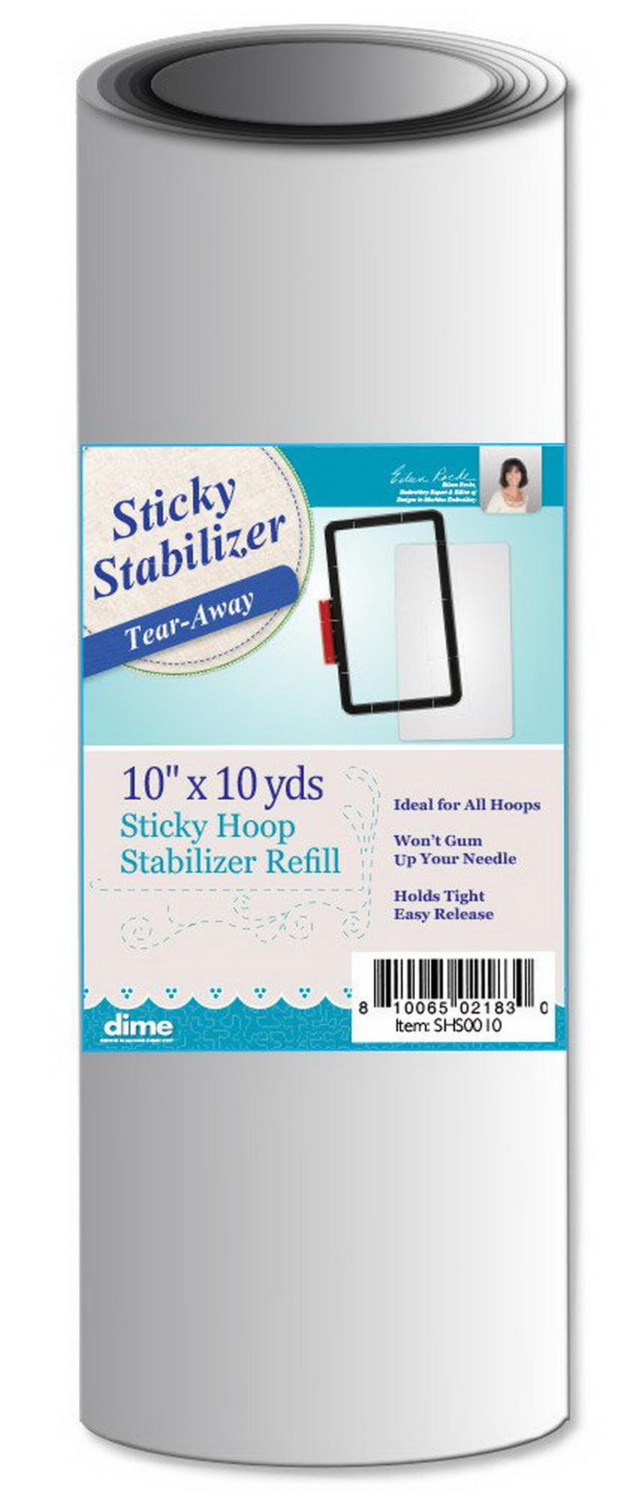DIME - Sticky Hoop Stabilizer 10in X 10yds - Sewingmachinesplus.com