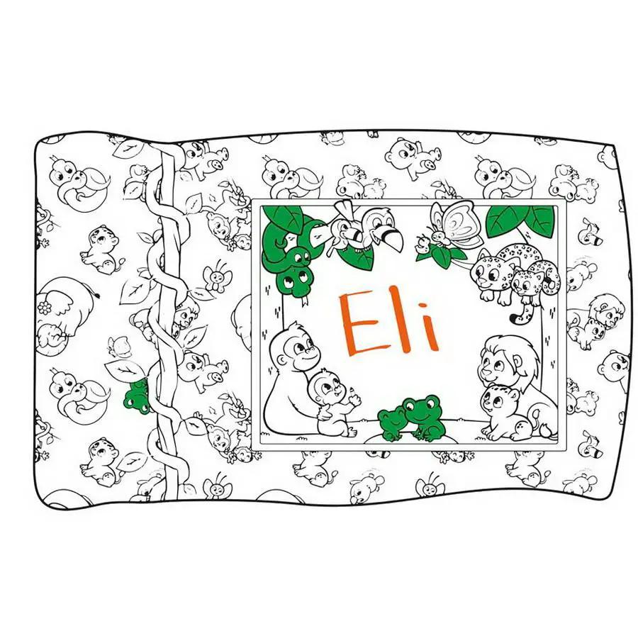 Riley Blake Jungle Coloring Pillow Kit - Sewingmachinesplus.com