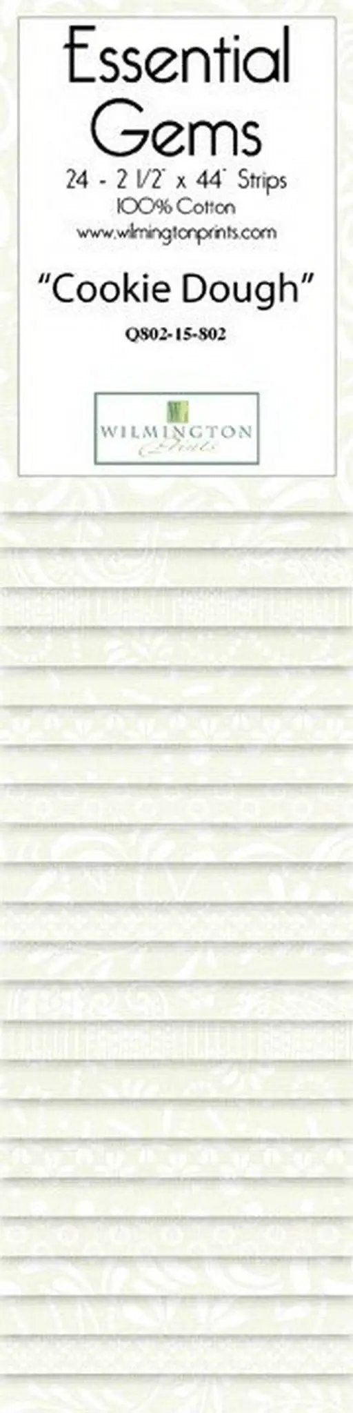 Wilmington Prints Cookie Dough - 2.5 inch x 44 inch Strips - Sewingmachinesplus.com