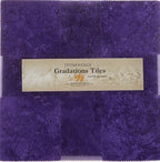Stonehenge Gradations Brights Amethyst - 10 inch Squares 42 Pieces - Sewingmachinesplus.com