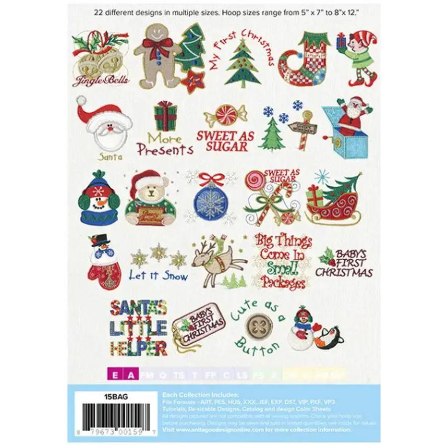 Anita Goodesign Baby Christmas 15BAG - Sewingmachinesplus.com