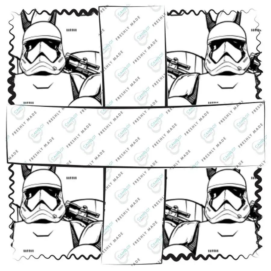 Star Wars The Last Jedi 42pcs 5 in. Fabric Squares - Sewingmachinesplus.com