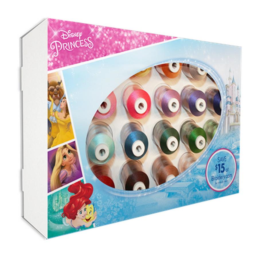 Brother Disney Princess Embroidery Thread Kit - ETPPRIN24 - Sewingmachinesplus.com