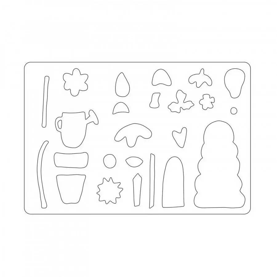 Sizzix Bigz L Die - Garden Party - Sewingmachinesplus.com