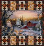 Evening Stars Wall Fabric Quilt Kit - Sewingmachinesplus.com