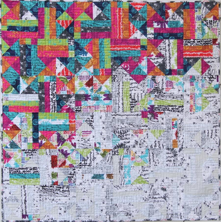 Hang Ten Fabric Quilt Kit by Natalie Barnes - Sewingmachinesplus.com