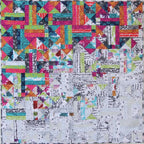 Hang Ten Fabric Quilt Kit by Natalie Barnes - Sewingmachinesplus.com