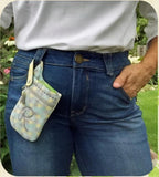 Embroidery Garden Cell Phone Pouch Digital Instructions - Sewingmachinesplus.com