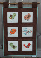 Embroidery Garden Birdie Applique Set - Sewingmachinesplus.com