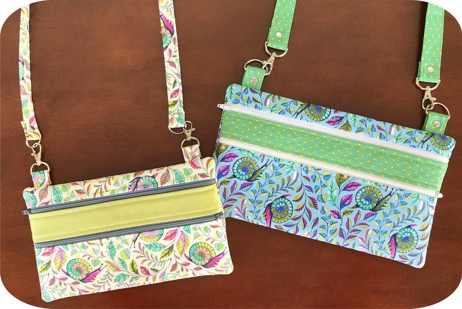Embroidery Garden Double Zip Organizers - Sewingmachinesplus.com