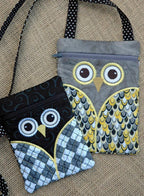 Embroidery Garden Owl Wristlet and Purse Set - Sewingmachinesplus.com