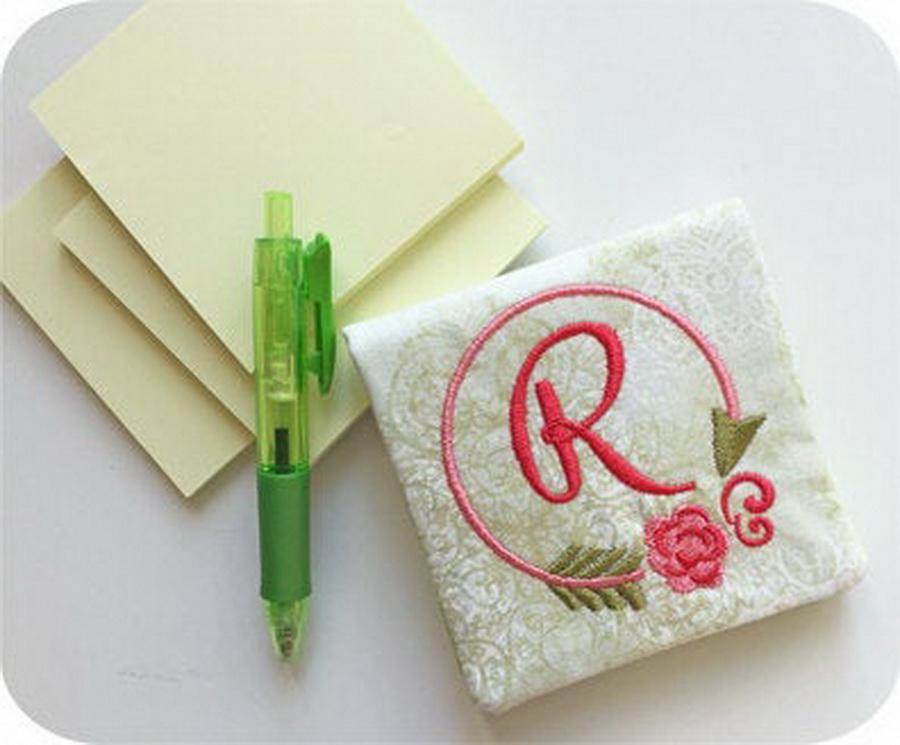 Embroidery Garden Note Pad Holders and Credit Card Wallet - Sewingmachinesplus.com