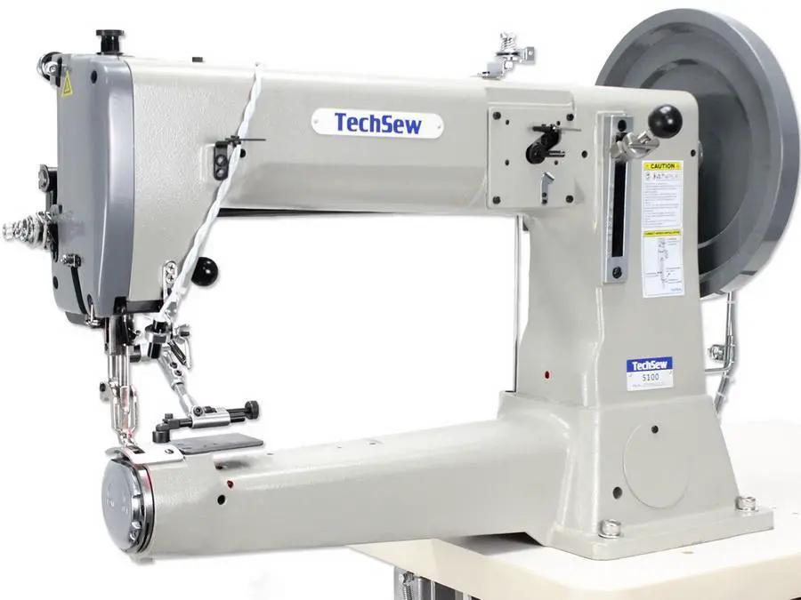 Techsew 5100 Special Edition 16" Cylinder Heavy Duty Compound Feed Industrial Sewing Machine - Sewingmachinesplus.com