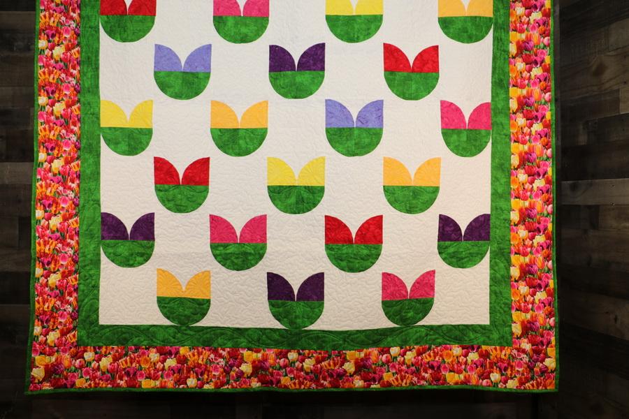 Ready to Sew Tulip Pre - cut Quilt Kit - Sewingmachinesplus.com