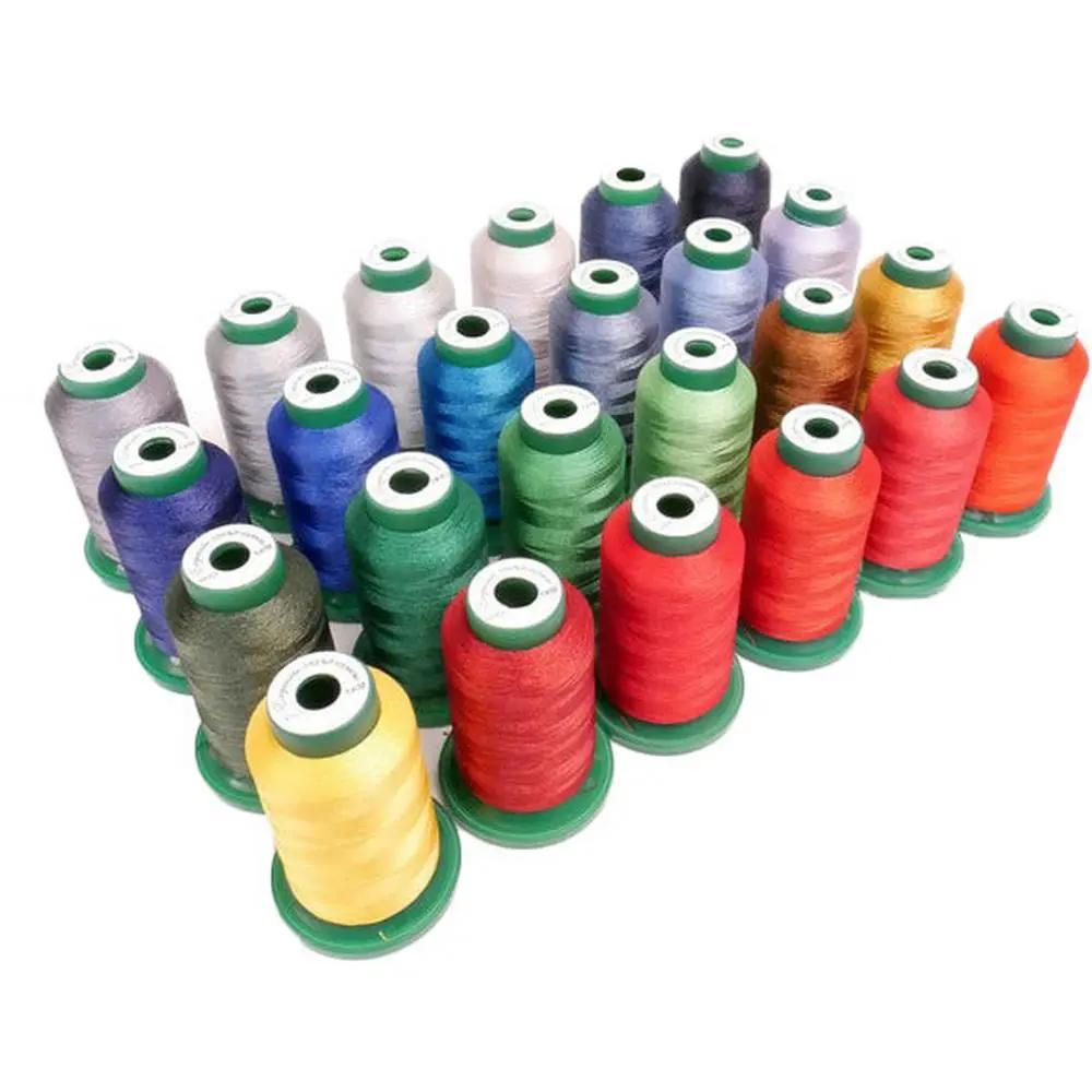 DIME Exquisite Embroidery Thread Kit Holiday - 24 pack 1000M 40wt - Sewingmachinesplus.com