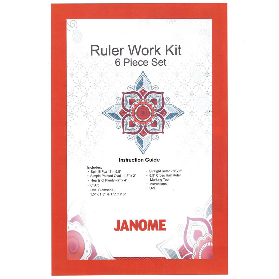 Janome Ruler Work Kit For High Shank - Sewingmachinesplus.com