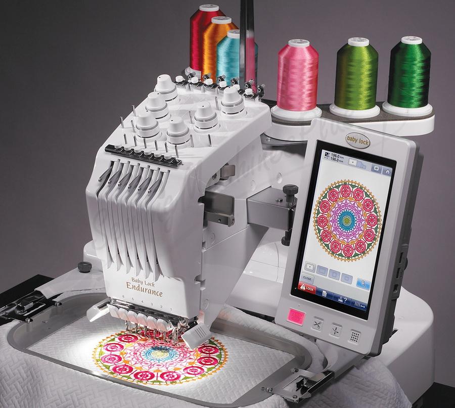 Baby Lock Endurance 6 Needle Embroidery Machine (BND9) - Sewingmachinesplus.com