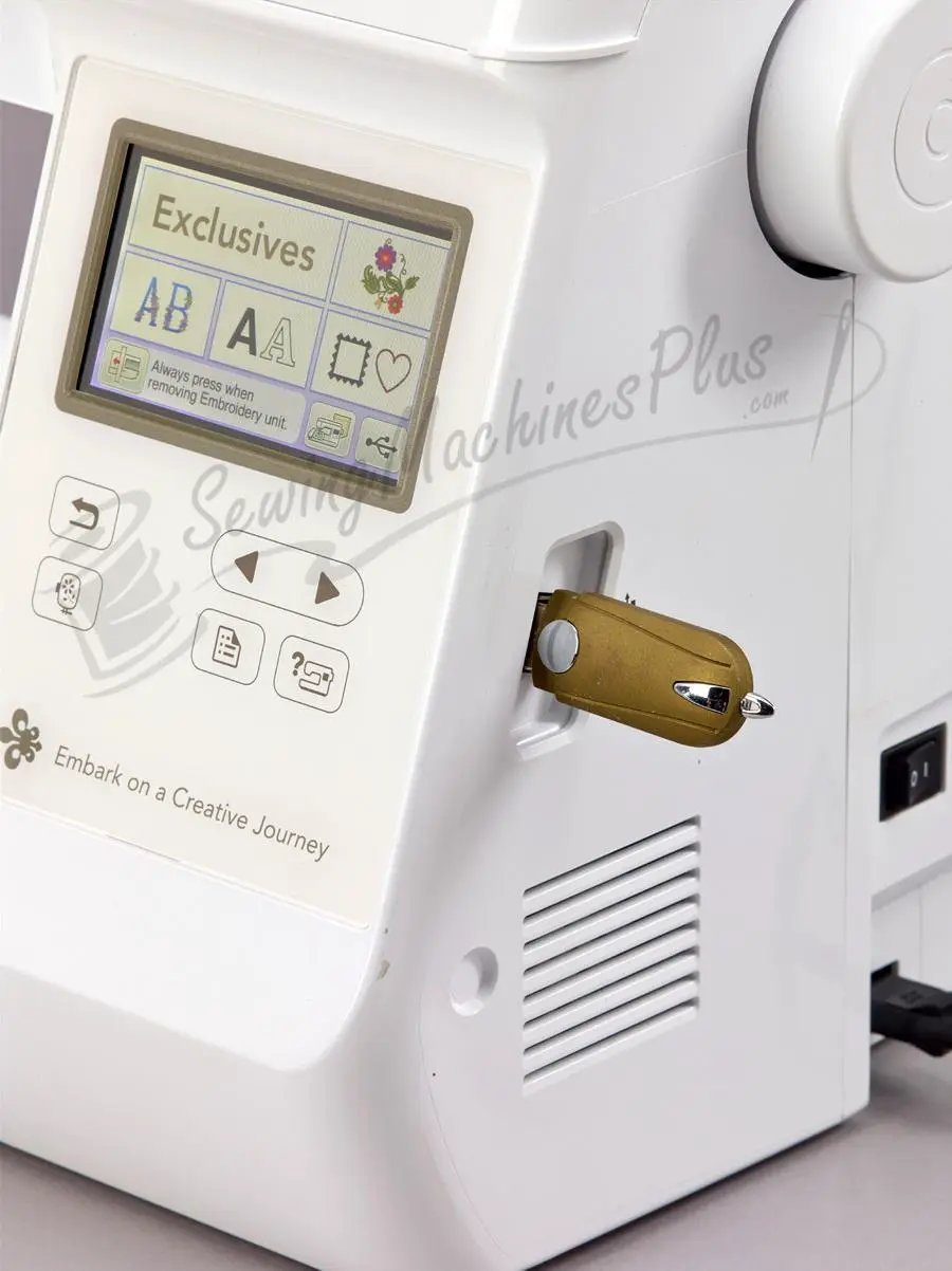 Baby Lock Flourish Embroidery Only Machine (BLMFO) - Sewingmachinesplus.com
