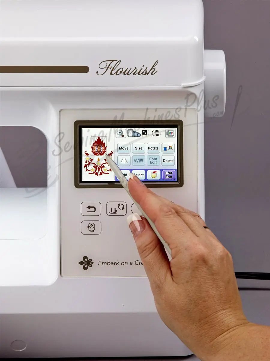 Baby Lock Flourish Embroidery Only Machine (BLMFO) - Sewingmachinesplus.com