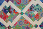 Ready to Sew Midnight In The Garden Pre - cut Quilt Kit - Sewingmachinesplus.com