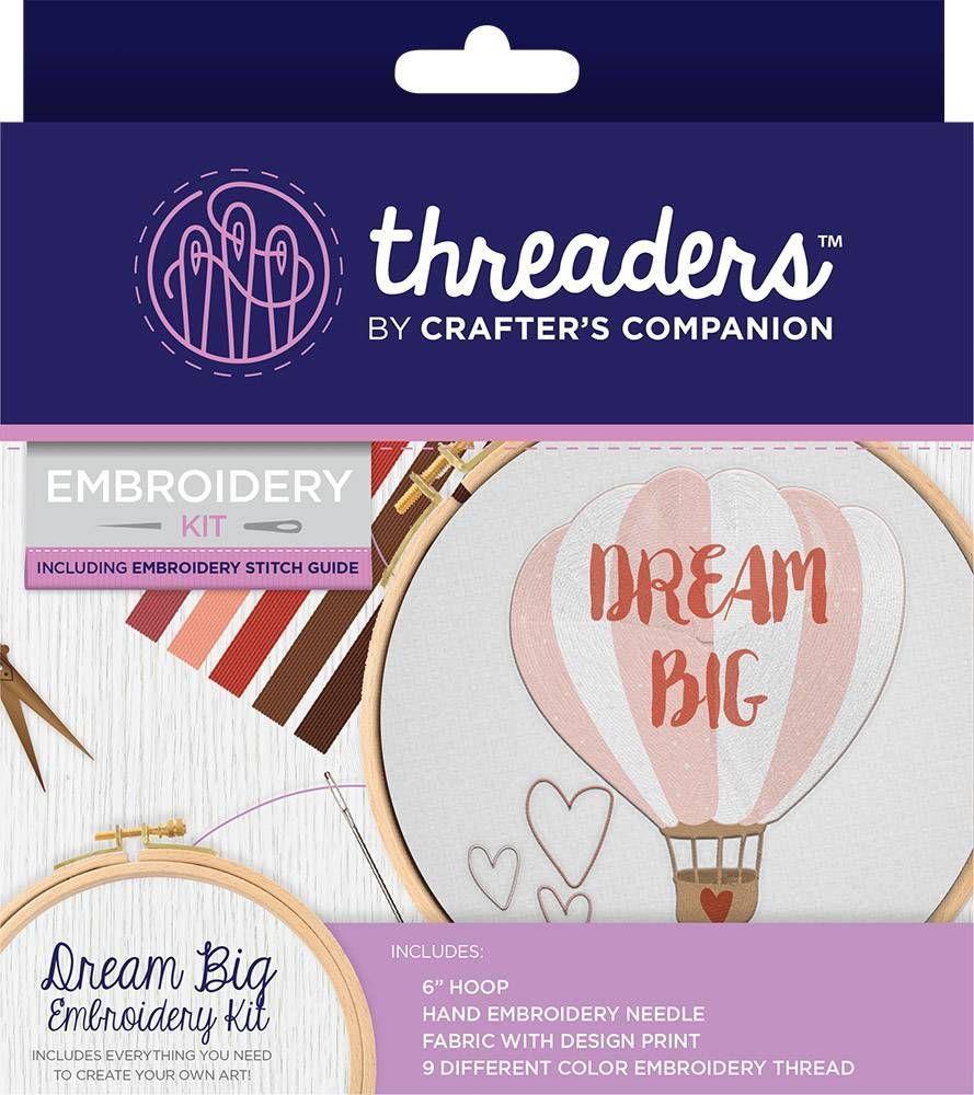 Threaders Embroidery Kit - Dream Big