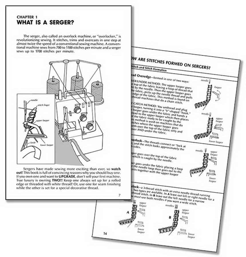 Sewing with Sergers: The Complete Handbook for Overlock Sewing 3rd Edition - Sewingmachinesplus.com