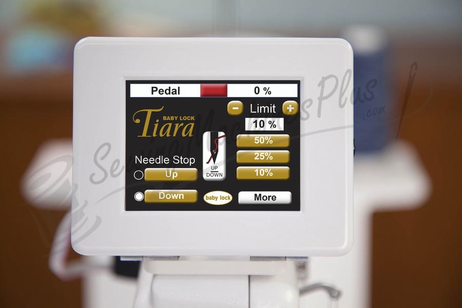 Baby Lock Tiara Long Arm Machine BLTR16 - Sewingmachinesplus.com