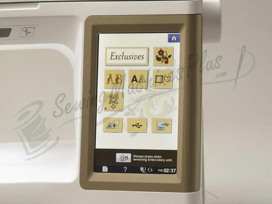 Baby Lock Unity Embroidery Machine BLTY - Sewingmachinesplus.com