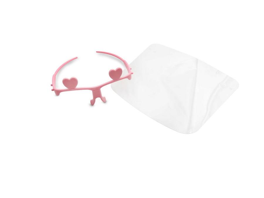 High Quality Face Shield in White or Pink - 10 Pack (FREE 4oz. Bottle of Hand Sanitizer Included) - Sewingmachinesplus.com