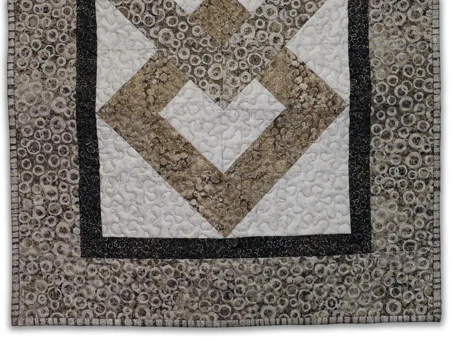 Ready to Sew Shimmering Table Runner Pre - cut Quilt Kit - Sewingmachinesplus.com