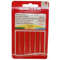 Singer Ball Point Sewing Machine Needles 2045 - Sizes 9, 11, & 14, 5pk (Overstocked Price Reduction)