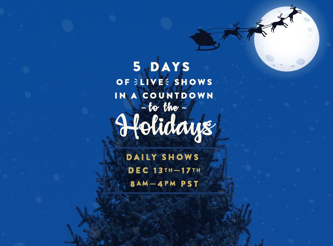 Countdown to Holiday 2021 Banner