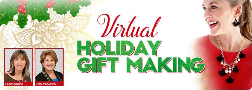 Virtual Holiday Gift Making Banner