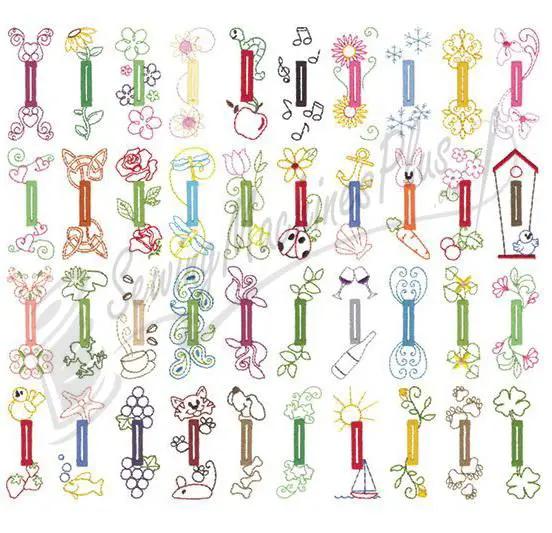 Dakota Collectibles Beautiful Buttons Embroidery Designs 970388: colorful button-shaped embroidery motifs for projects