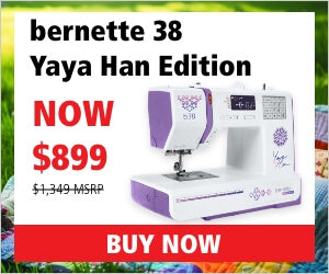 Bernette B38 Yaya Han Edition Sewing Machine