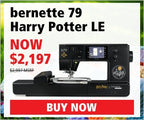 Bernette B79 Harry Potter Edition Sewing & Embroidery Machine with Optional Embroidery Software by DIME