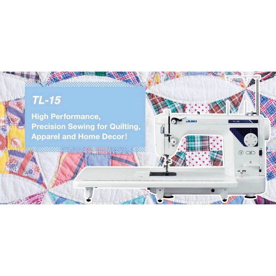 Juki TL-15 9" Mid-Arm Quilting and Piecing Machine with Auto Thread Trimmer and Speed Control