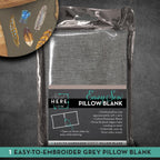 OESD Pillow Blank Case Grey 14 in x 14 in - Sewingmachinesplus.com