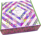 Sweet Pea and Lily Kit Fabric Quilt Kit by Robin Pickens - Sewingmachinesplus.com