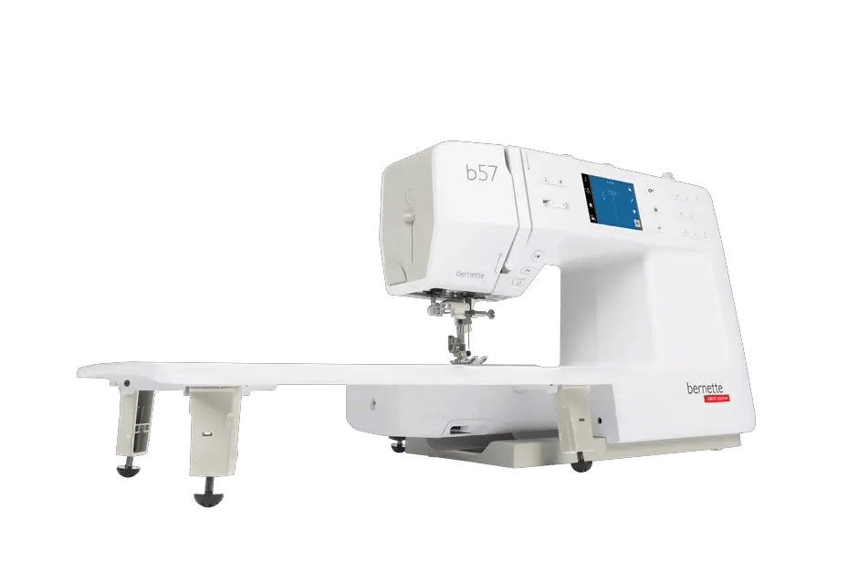 Bernette B57 sewing machine, white with touchscreen display