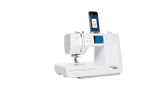 Bernette B59 sewing and embroidery machine, white with touchscreen display