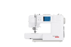 Bernette B59 sewing and embroidery machine in white with touchscreen display