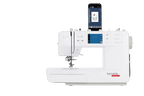Bernette B59 sewing and embroidery machine, white with built-in touchscreen display